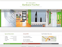 Tablet Screenshot of praxis-fischer.de