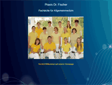 Tablet Screenshot of praxis-fischer.eu